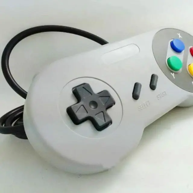 Alt view image 3 of 5 - 1Pcs USB 2.0 Gamepad Retro Style Wired Game Controller Gamer Joystick Gaming Machine Controller SNES Joy-Con for Windows PC MAC