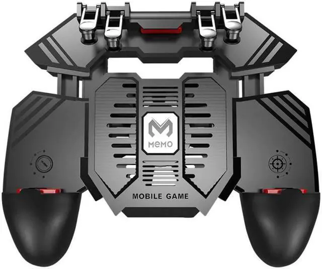 Main image of Game Trigger Phone Cooler Fan Game Controller Pubg Controller With Fan Gamepad Pubg Mobile Trigger L2R2 Shooter Joystick