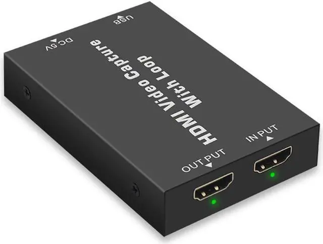 Alt view image 3 of 5 - 4K to USB 3.0 Video Capture Card Loop Out for Live Streaming Game Recording Video Tuner Card Recorder Box HD Video