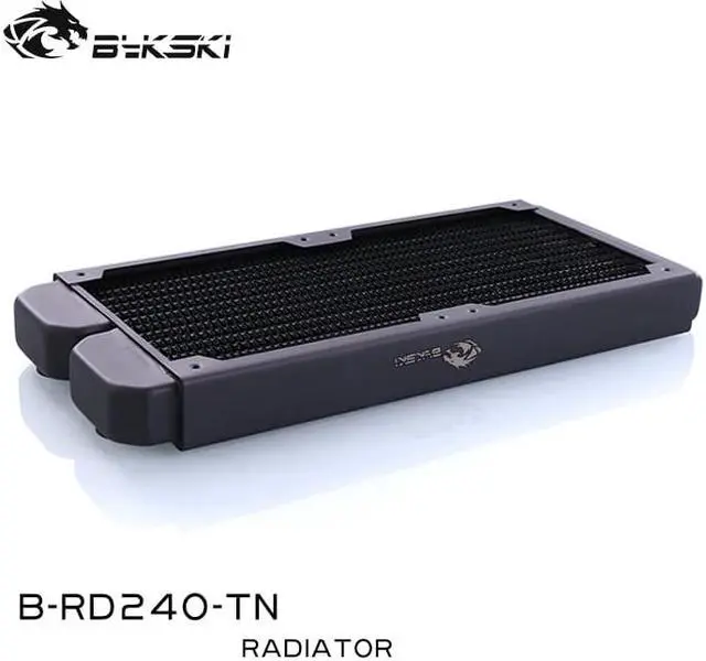 Alt view image 2 of 4 - B-RD240-TN, 240mm Single Row Radiators, 29mm Thickness, Standard Water Cooling Radiators , Suitable For 120*120mm Fans