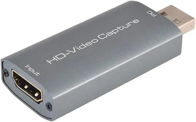 Alt view image 5 of 5 - 1080P Video OBS Adapter for Live Streaming Video Tuner Card Recorder Box HD Video Portable USB2.0 HDMI Tuner Card