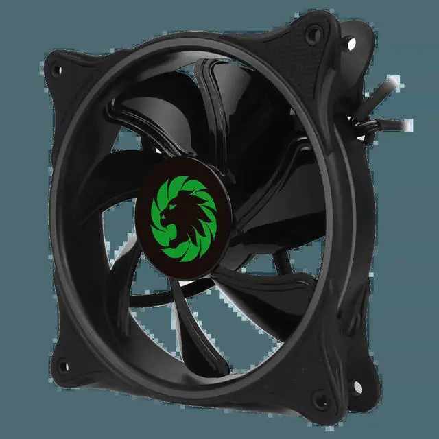 Alt view image 4 of 5 - Rainbow-N RGB PC Case Fan 120mm 4pin Desktop Computer Cooler ARGB Adjust LED Silent Fan Cooling for Computer Single Pack