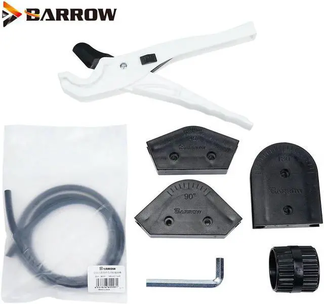 Alt view image 3 of 5 - Water Cooling Hard Tube Bender Tools OD 12mm 14mm 16mm Rigid Tube hot 45 80 180 degree Bend Scissors Six Wrench