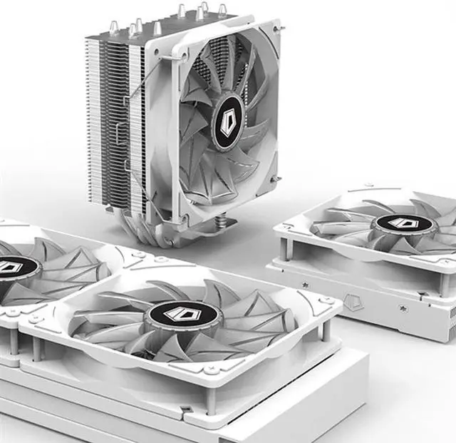 Alt view image 4 of 5 - XF-12025 120mm Cooler Fan DC 12V 4Pin Cooling Radiator for Chassis PC Case CPU Water Cooling