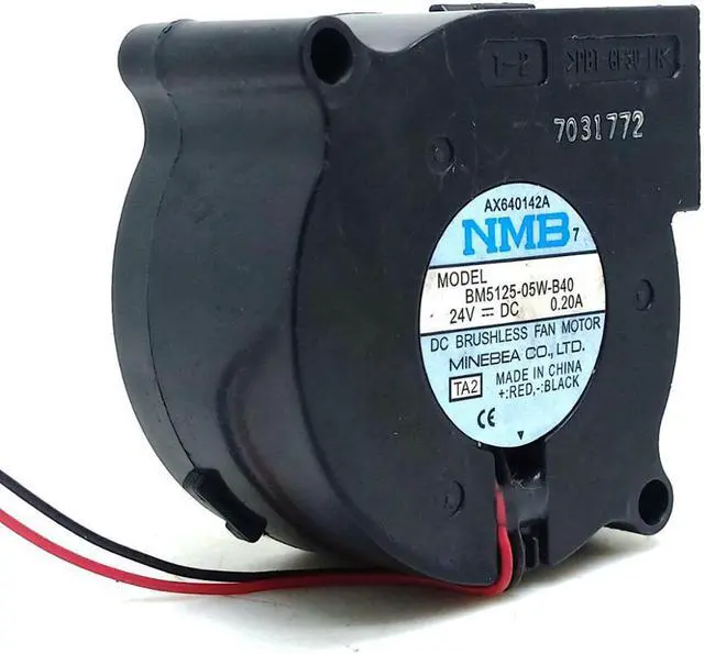 Main image of 50mm blower For NMB BM5125-05W-B40 5CM 5025 24V 0.20A 51*51*25mm turbo fan blower cooling fan