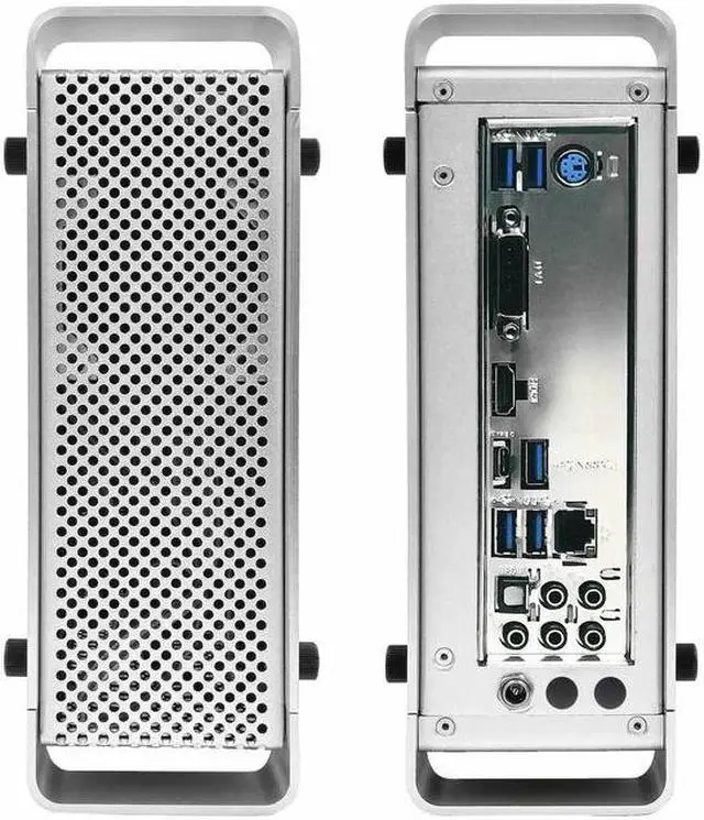 Main image of G5 Mini Aluminum HTPC Chassis Mini ITX Slim Gaming Computer Case With DC-ATX Power Supply  For ITX MINI