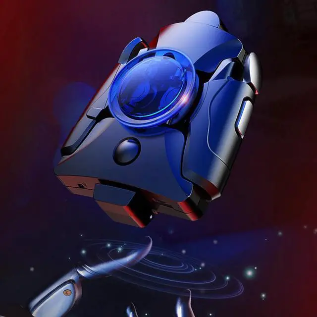 Alt view image 2 of 5 - Phone Gaming Trigger L1R1Shooter Pubg Controller for PUBG Gamepad Game Turbo Fire Button 16 Shots Per Seconds