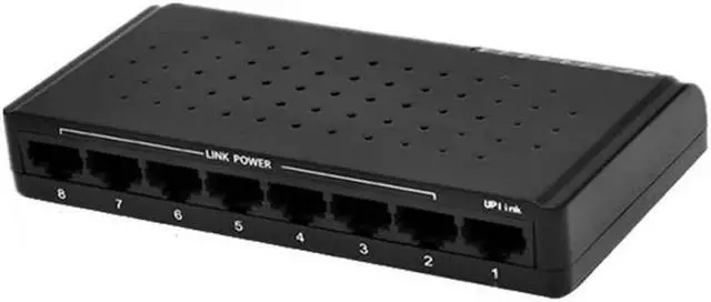 Alt view image 3 of 5 - Sell 100Mbps IEEE802.3x 8 Port S POE Switch Power Over Ethernet Network Switch Ethernet For IP Camera VoIP Phone AP Devices