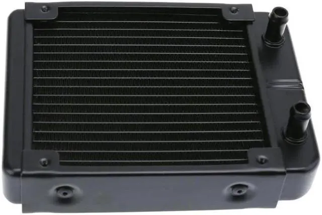 Alt view image 2 of 5 - 1Pc Full Aluminum 120mm Water Cooling Radiator 18 Channels CPU-120 For Computer LED Water Cooling