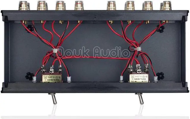 Alt view image 4 of 5 - Audio 2-Way Passive Audio Crossover Stereo Amplifier Selector Speaker Switch Splitter