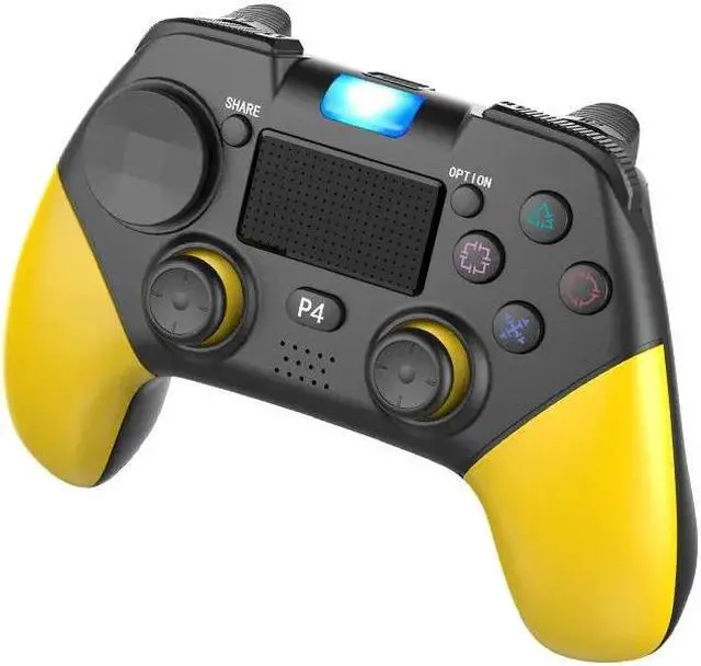Alt view image 3 of 5 - Gamepad Bluetooth 4.0 Joystick Vibration Touch Screen Controller for PS4 /PS4 Slim /PS4 Pro/PC Joypad Games Accessories