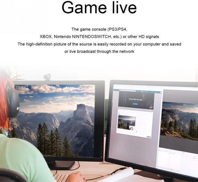Alt view image 5 of 5 - HD 1080P 4K  Video  Card  To USB 2.0 Video  Board Game  Live Streaming Broadcast Local Loop Out