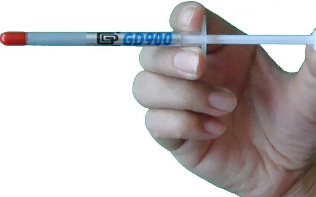 Alt view image 2 of 5 - CPU Cooling Gel Silicone High Performance 900 Thermal Grease Compound Syringe Conductive Heatsink Plaste