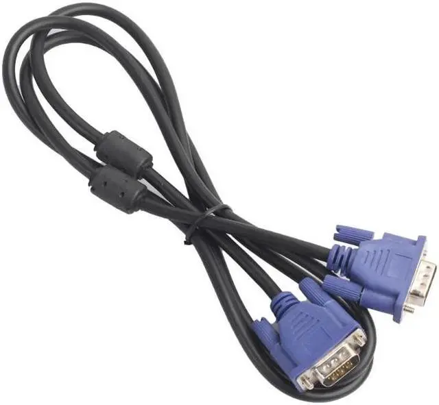 Alt view image 2 of 5 - 1pcs New  Accessories VGA Cables 1.5/3/5/10m VGA 15 Pin Male To Male Extension Cable For PC Laptop Projector HDTV