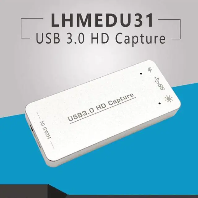 Alt view image 3 of 5 - And Play Universal HDMI Video 1080P USB 3.0  Card Audio HD Recorder Adapter Live Streaming for MAC Windows Portable