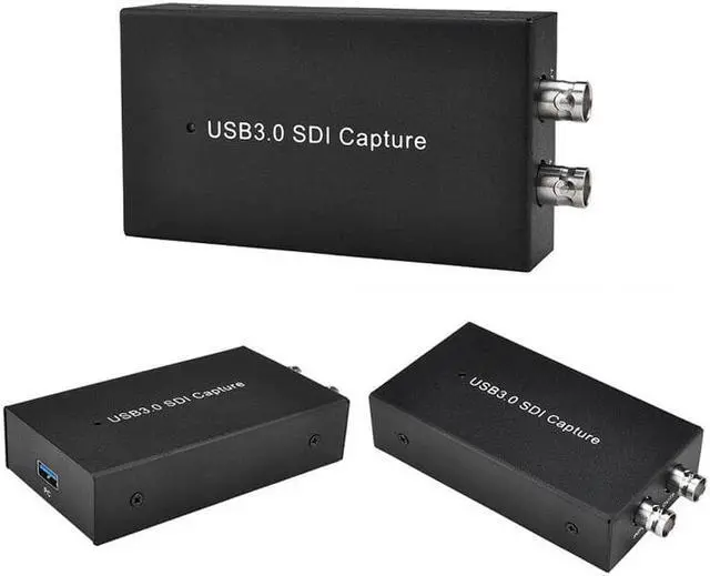 Alt view image 5 of 5 - SDI Capture 1080P 60FPS HD Grabber Dongle SDI to USB 3.0 Video Capture Card Live Streaming Game Broadcast Recorder Box PC