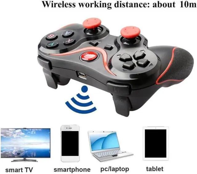 Alt view image 5 of 5 - BT Gamepad Game Controller For Android Phone TV Box Tablet PC Support mobile TV box tablet handle
