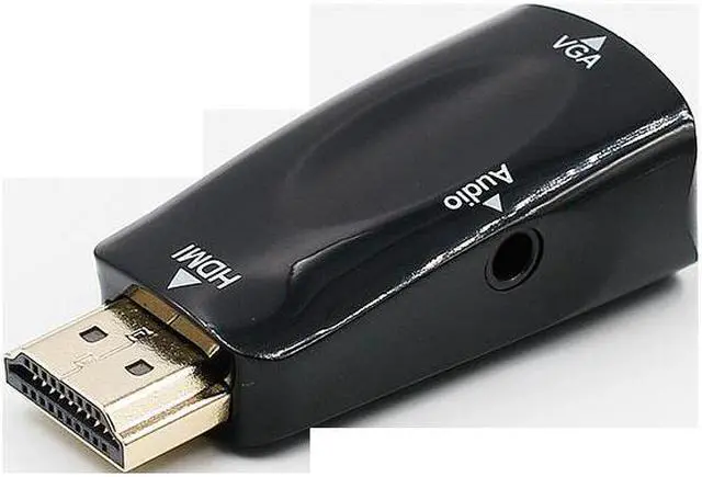 Alt view image 2 of 5 - 1080P MI to VGA Adapter Audio Cable Converter Male to Female For PC Laptop TV Box Computer Display Projector MI Cable