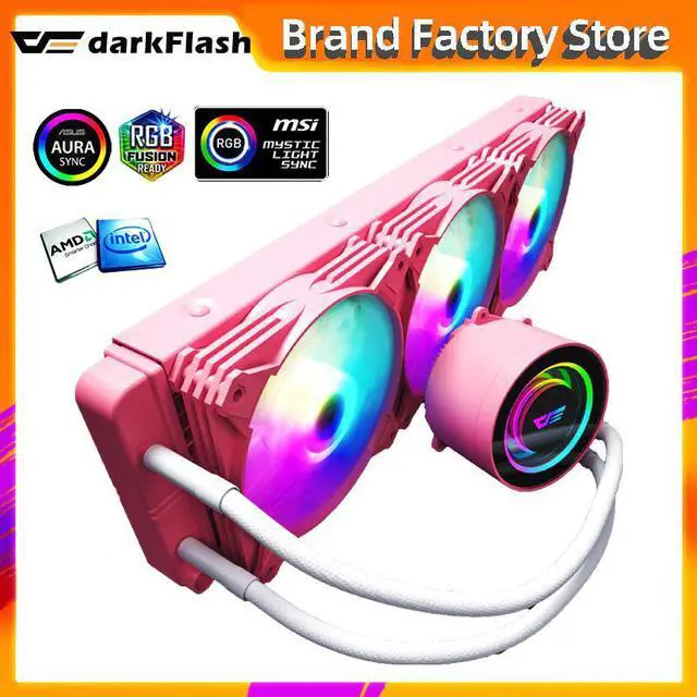 Main image of DX 120/240/360 Water Cooling CPU Cooler ARGB fan Water Cooler liquid Heatsink Radiator LGA 2066/1155/2011/AM3+/AM4 AMD