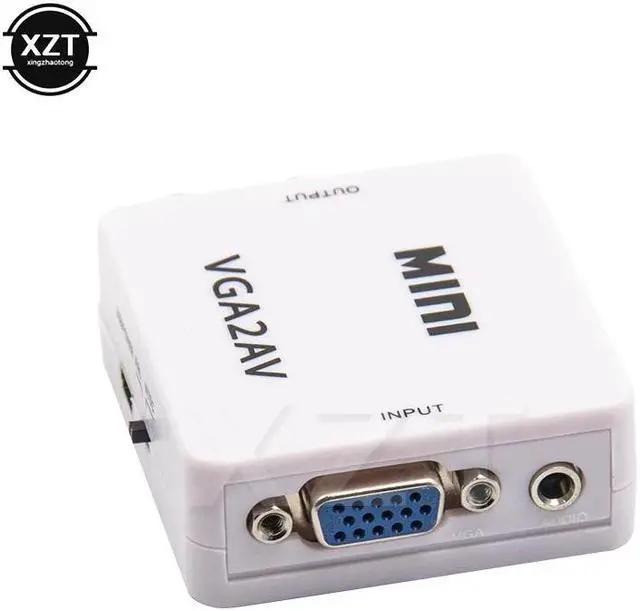 Alt view image 3 of 5 - to AV Mini Converter Scaler Adapter Support 1080P 2AV Converter PC to TV HD Computer to TV Wholesale