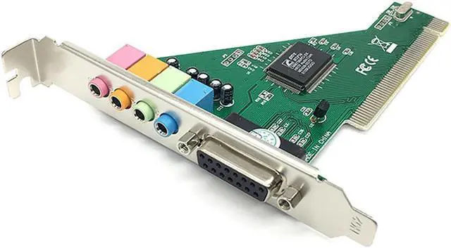 Alt view image 2 of 3 - Remix PCI 4 Channel Midi Sound Card Accessories Computer 3D Easy Install 5.1 External Components For Windows XP7 32bit