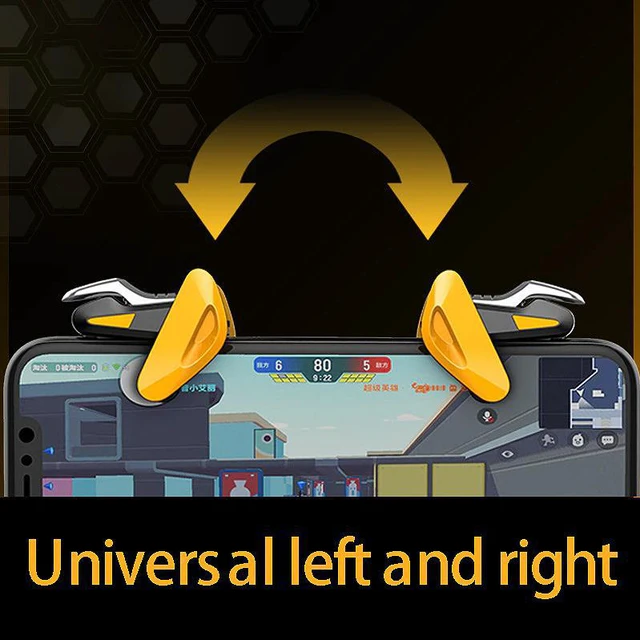 Mobile Game Controller for PUBG Gamepad Trigger Aim Button L1R1 Shooter ...