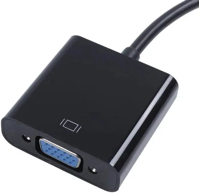 Alt view image 5 of 5 - 1080p DP DisplayPort Male to VGA Female Converter Adapter Cable Stock