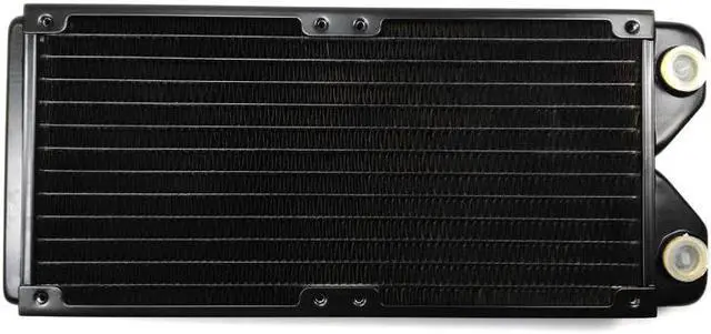 Alt view image 2 of 4 - 240mm Copper  Water Cooling Radiator 120mm Mounting Heat Exchanger 28mm Thick  for 12CM Fan