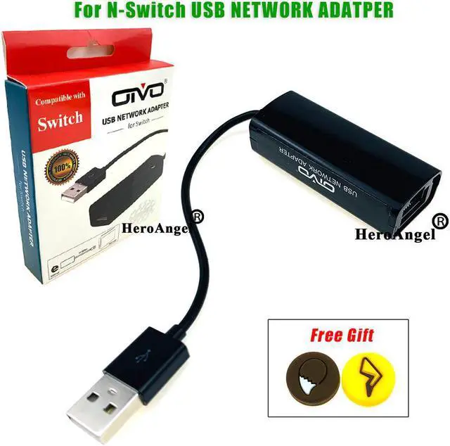 Alt view image 6 of 7 - 2020 USB Ethernet Adapter USB 2.0 10/100 Mbps Network Card to RJ45 Lan for Windows 10 for Nintend Switch Ethernet USB Adapter