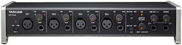 Alt view image 2 of 5 - US-4x4 US4x4 4-channel USB audio MIDI interface computer audio interface sound card professional for studio