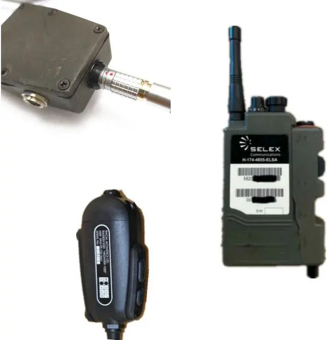 Alt view image 5 of 5 - headset adapter  5 Pin to Nexus TJ-101 NATO Wire Adaptor  for H4855 Radio,Bowman PRR, Selex CT