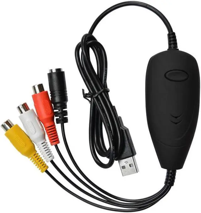 Main image of 172 HD Video Capture USB 2.0 Video Converter Recorder Convert Analog Video Audio to Digital Format for Windows 7 8 10