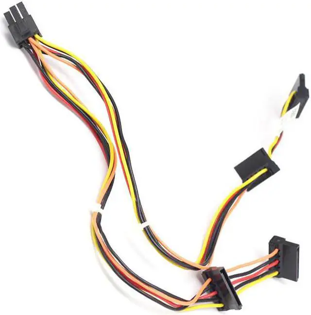 Alt view image 5 of 5 - FOR  Optiplex 7020 9020 T1700 MT Desktop PC 5-pin 4-Drop SATA Power Cable 0CR9TD CR9TD