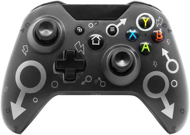 Alt view image 3 of 5 - Wireless 2.4GHz Game Controller for Xbox One for PS3 PC Games Joystick Gamepad with Dual Motor Vibration
