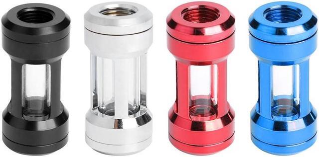 Alt view image 5 of 5 - Water Cooler Accessories Dual G1/4 Threads Water Cooler Filter  PC Liquid Cooling Flow Filter