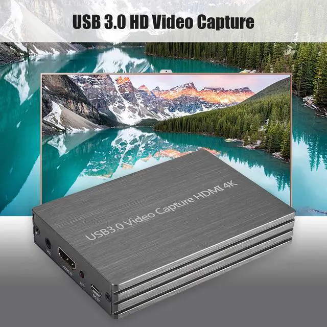 Alt view image 4 of 5 - 4K 60Hz Video Capture Card HDMI to USB 3.0 Dongle Game Capture Card Grabber 1080P HD Video Capture Recorder