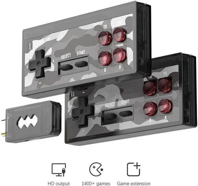 Main image of Plus Mini Game Console 8-bit Retro Video Game Console Usb Wireless Handheld Tv Dual Controller /av Output Toy Gift