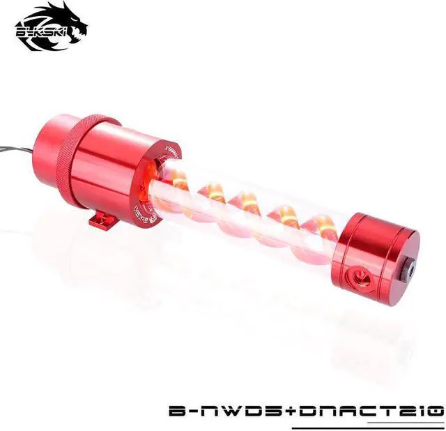 Alt view image 2 of 5 - 18W D5 Combo Pump + Reservoir Combo Maximum Flow Lift 3.8 Meter 1100L/H T-Virus Water Tank Length 140/210mm Combo Tank