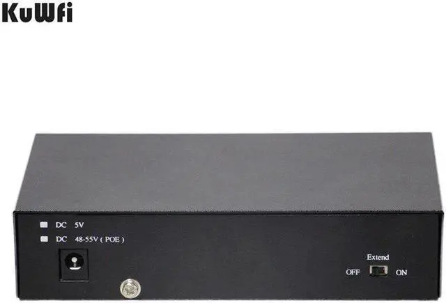 Alt view image 5 of 5 - 6 Port POE Switch Gigabit Ethernet Network Switch Standardized RJ45 Port IEEE 802.3 af/at for POE cameras