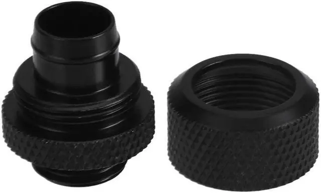 Alt view image 4 of 5 - External Fitting Thread Pagoda Soft Tube Connector for 9.5X12.7mm Computer PC Water Cooling System