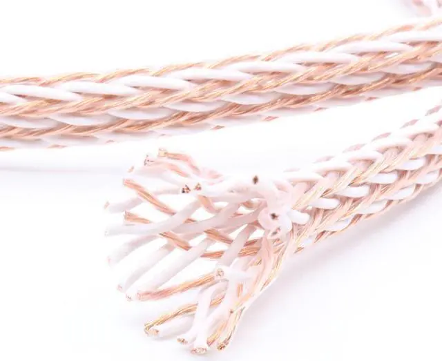 Main image of 24 cores 12TC High Purity OCC Wire Speaker Cable Power Cord For Speaker Amplifier CD DVD Player Turntable