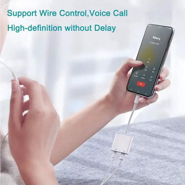 Alt view image 4 of 5 - Type C Sound Card Audio Adapter Type-C to 3.5mm Jack Earphone Audio Converter Cable for  for Phone Macbook PC Laptop