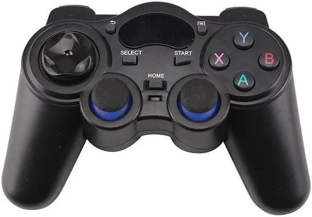 Alt view image 3 of 5 - 2 Pcs Wireless Gamepad 2.4G Wireless Game Controller Gamepad Joystick for PS3 Android TV Box PS2 Wireless Controller