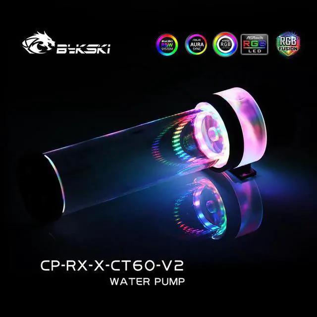 Alt view image 2 of 5 - CP-RX-X-CT60-V2 One-piece Pump+Reservoirs Combo,DDC Water Tank,PC Water Cooling Kit 5V ARGB/12V RGB 60/100/150/200MM