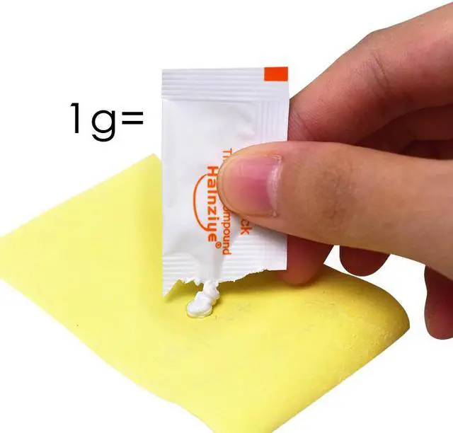 Alt view image 3 of 5 - 10pcs Thermal Grease For Nintendo Switch Main Board Heat-Away Paste For NS Lite Console Thermal Compound For CPU