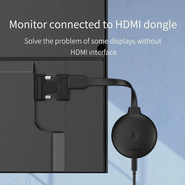 Alt view image 4 of 5 - HDMI to VGA Adapter with Audio port Female video Converter 3.5mm jack 1080P for PS4 Laptop PC TV Box Monitor Projector