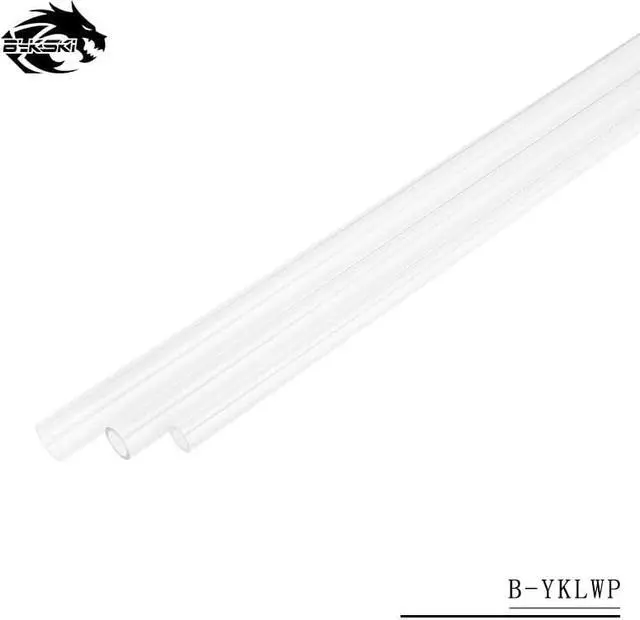 Alt view image 5 of 5 - water cooling kit PMMA/PETG Hard Tube (OD12mm/OD14mm/OD16mm )+2mm Thickness+50cm Length Transparent Rigid Pipe 2pcs/Lots