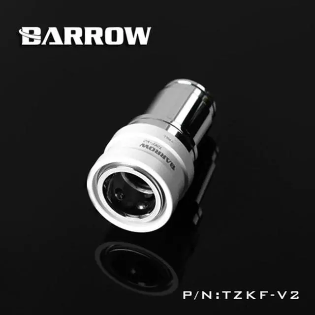 Alt view image 2 of 5 - TZKM-V2 Silver Body water cooling fittings sealing quick coupling Male connector with female connector