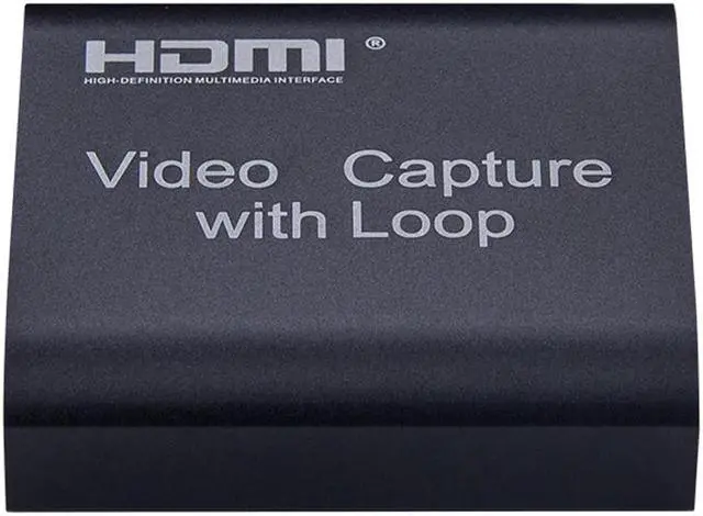 Main image of HD 4K Input 1080P Output  USB Video Capture Card with Loop Video Capture Converter for Wins Android MacOS