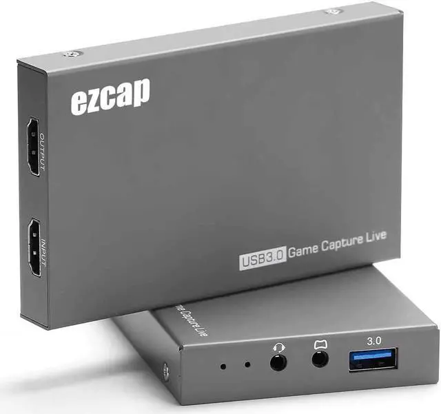 Alt view image 2 of 5 - 4K 60 HDR TV Loop out HDMI Audio Video Capture Card Game Recording Box To USB 3.0 Computer Laptop PC Live Streaming 1080P 60fps